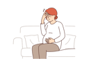 پیش‌نمایش فایل pregnant-woman-feels-headache-10687544 از پک فعالیت افراد
