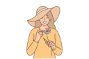پیش‌نمایش فایل woman-is-plucking-petals-from-flower-10687560 از پک فعالیت افراد