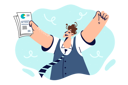 پیش‌نمایش فایل businessman-is-showing-market-documents-10692305 از پک فعالیت افراد