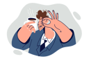 پیش‌نمایش فایل sleepy-man-is-holding-cup-of-coffee-10692307 از پک فعالیت افراد