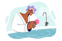 پیش‌نمایش فایل woman-is-brushing-her-body-10692297 از پک فعالیت افراد