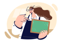 پیش‌نمایش فایل woman-is-pointing-towards-blackboard-10692313 از پک فعالیت افراد