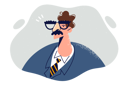 پیش‌نمایش فایل businessman-have-moustache-10692343 از پک فعالیت افراد
