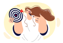 پیش‌نمایش فایل woman-is-holding-dartboard-10692334 از پک فعالیت افراد