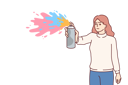 پیش‌نمایش فایل angry-woman-draws-graffiti-using-paint-10994250 از پک فعالیت افراد
