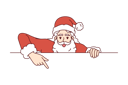 پیش‌نمایش فایل christmas-santa-claus-points-finger-10994254 از پک فعالیت افراد