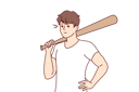 پیش‌نمایش فایل hooligan-guy-with-baseball-bat-in-hand-10994129 از پک فعالیت افراد