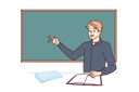 پیش‌نمایش فایل priest-teaching-sunday-school-visitors-stands-near-blackboard-and-tells-students-about-benefits-of-prayer-10994127 از پک فعالیت افراد