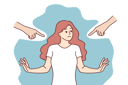 پیش‌نمایش فایل woman-feels-embarrassed-due-to-intrusion-of-pointing-hands-into-personal-boundaries-10994135 از پک فعالیت افراد