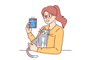 پیش‌نمایش فایل woman-with-vet-passport-strokes-cat-demonstrating-veterinary-document-that-allows-to-travel-with-pet-10994118 از پک فعالیت افراد