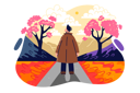 پیش‌نمایش فایل man-walks-in-autumn-park-10993876 از پک افراد
