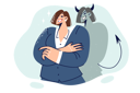 پیش‌نمایش فایل business-woman-casting-devil-shadow-standing-with-crossed-arms-10981005 از پک فعالیت افراد
