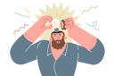 پیش‌نمایش فایل man-finds-new-idea-inside-his-brain-10980812 از پک فعالیت افراد