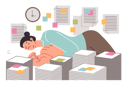 پیش‌نمایش فایل woman-sleeps-in-office-among-documents-due-to-overwork-10980814 از پک فعالیت افراد