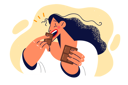 پیش‌نمایش فایل woman-eats-dark-chocolate-11098537 از پک متفرقه