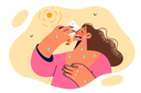 پیش‌نمایش فایل woman-with-heatstroke-wipes-sweat-from-face-11098543 از پک متفرقه