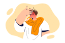 پیش‌نمایش فایل sick-boy-suffers-from-fever-and-holds-thermometer-in-mouth-11098408 از پک متفرقه