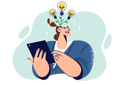 پیش‌نمایش فایل woman-comes-up-with-new-ideas-for-developing-own-business-11098394 از پک متفرقه