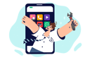 پیش‌نمایش فایل man-who-repairs-mobile-phones-holds-wrench-and-offers-to-go-in-service-center-to-restore-smartphone-11098243 از پک متفرقه