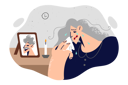 پیش‌نمایش فایل widow-woman-is-crying-standing-near-portrait-of-deceased-husband-and-wiping-tears-from-face-11098239 از پک متفرقه