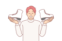 پیش‌نمایش فایل man-holds-pair-of-ice-skates-in-hands-inviting-you-to-sign-up-for-figure-skating-or-hockey-courses-11489056 از پک فعالیت افراد