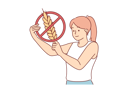 پیش‌نمایش فایل woman-holds-gluten-free-sign-urging-people-to-stop-eating-foods-containing-grains-and-wheat-11489028 از پک فعالیت افراد