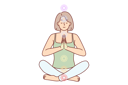 پیش‌نمایش فایل woman-practices-yoga-sitting-in-lotus-position-to-cleanse-aura-and-activate-chakras-11489059 از پک فعالیت افراد