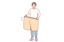 پیش‌نمایش فایل lost-weight-man-with-big-shorts-in-hands-is-surprised-at-size-of-own-clothes-from-past-11488946 از پک فعالیت افراد