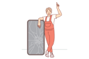 پیش‌نمایش فایل repairman-stands-near-phone-with-broken-display-11488955 از پک فعالیت افراد