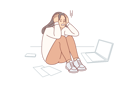 پیش‌نمایش فایل upset-woman-suffering-from-stress-or-burnout-11488936 از پک فعالیت افراد