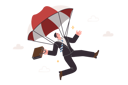 پیش‌نمایش فایل business-man-falls-down-with-parachute-using-insurance-to-survive-crisis-and-avoid-bankruptcy-12151491 از پک فعالیت افراد
