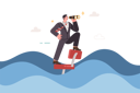 پیش‌نمایش فایل brave-business-man-floats-in-office-chair-on-waves-and-looks-to-future-in-search-of-opportunities-12151858 از پک فعالیت افراد