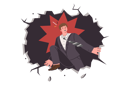 پیش‌نمایش فایل business-man-escapes-bad-job-through-hole-in-wall-and-wishing-for-better-opportunities-for-development-12151901 از پک فعالیت افراد