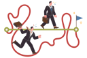 پیش‌نمایش فایل business-people-achieve-goal-using-different-strategies-and-taking-shortcuts-12151889 از پک فعالیت افراد