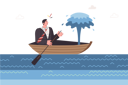 پیش‌نمایش فایل hole-in-business-man-boat-as-metaphor-for-professional-problem-12151951 از پک فعالیت افراد
