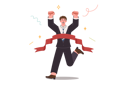 پیش‌نمایش فایل man-crosses-finish-line-and-raises-hands-up-while-celebrating-victory-in-corporate-relay-race-12151938 از پک فعالیت افراد