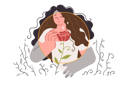 پیش‌نمایش فایل optimist-woman-feels-satisfaction-and-being-in-psychological-comfort-zone-and-smells-flower-12151943 از پک فعالیت افراد