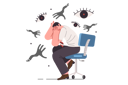 پیش‌نمایش فایل paranoia-and-panic-attack-cause-fear-in-business-man-12151911 از پک فعالیت افراد