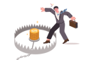 پیش‌نمایش فایل trap-for-business-man-who-wants-to-earn-money-and-steps-into-mantrap-on-way-to-goal-12151928 از پک فعالیت افراد