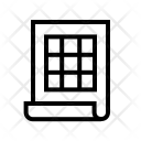 پیش‌نمایش فایل datasheet-1 از پک مجموعه آیکون اسناد خطوط بیرونی