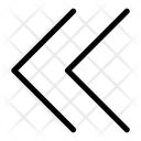 پیش‌نمایش فایل double-left-arrow-2086907 از پک لوازم ضروری