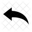 پیش‌نمایش فایل left-arrow-curve-2086896 از پک لوازم ضروری