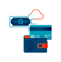 پیش‌نمایش فایل digital-wallet-payment-9991497 از پک خرید آنلاین و مواد غذایی