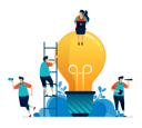 پیش‌نمایش فایل light-bulbs-for-ideas-and-inspiration-11503435 از پک لامپ