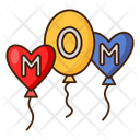 پیش‌نمایش فایل mothers-day-balloons-10860415 از پک روز مادر