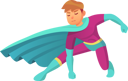 پیش‌نمایش فایل superhero-man-8594934 از پک شخصیت‌های مرد قهرمان