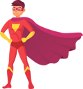 پیش‌نمایش فایل superhero-man-8594938 از پک شخصیت‌های مرد قهرمان