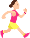 پیش‌نمایش فایل young-girl-in-sports-wear-running-8627282 از پک دختر در حال دویدن