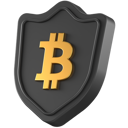 پیش‌نمایش فایل bitcoin-shield-8822268 از پک فین‌تک