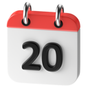 پیش‌نمایش فایل 20-date-10318433 از پک روزها و ماه‌های تقویم